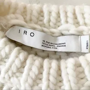 IRO Sweaters Iro Verila Stripe Chunky Knit Wool Sweater Poshmark